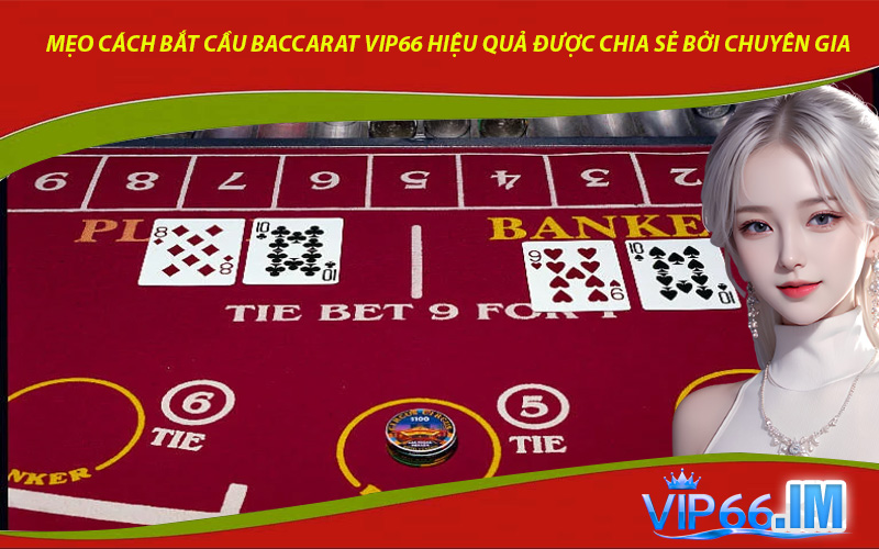 Mẹo Cách bắt cầu Baccarat VIP66 hiệu quả được chia sẻ bởi chuyên gia