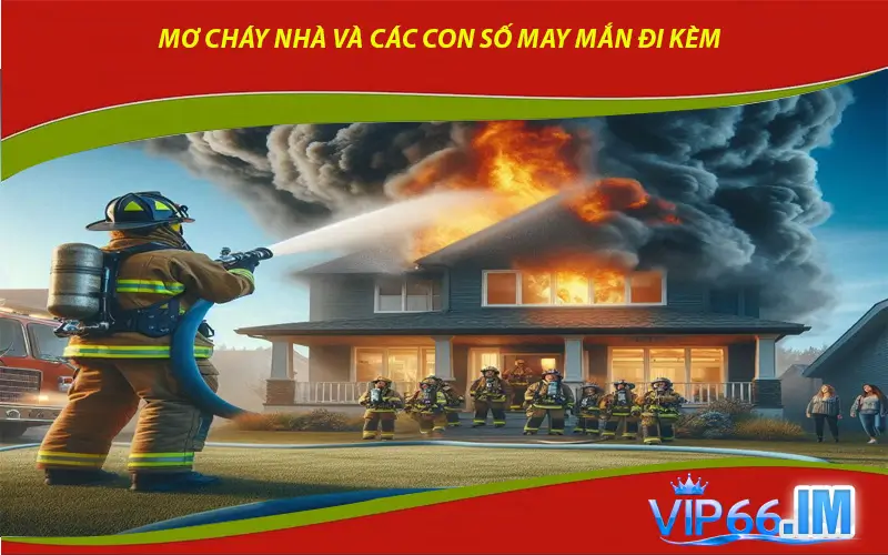 Mơ cháy nhà và các con số may mắn đi kèm