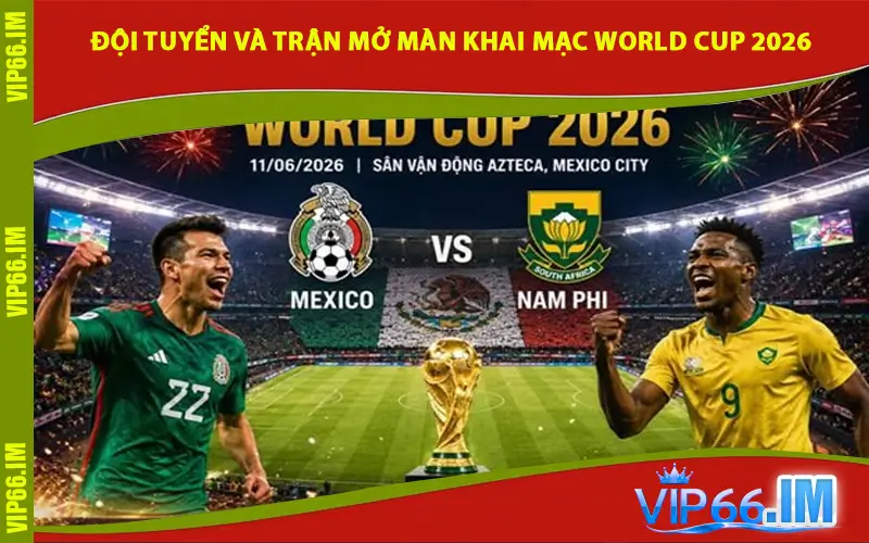 Đội Tuyển Và Trận Mở Màn Khai Mạc World Cup 2026
